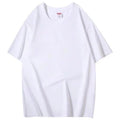 Casual T-shirt Short Sleeve Breathable Loose Oversized T Shirts White